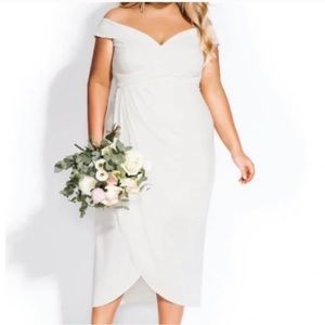 City Chic Ripple Love Dress - NWT